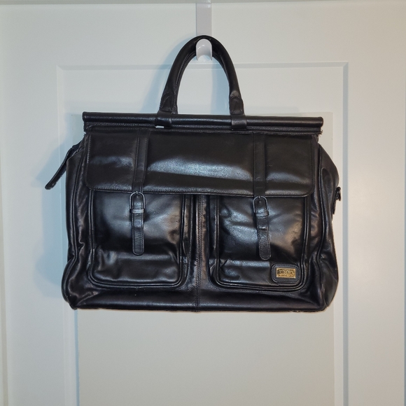 Weba leather handmade vintage soft bag briefcase - Picture 2 of 16